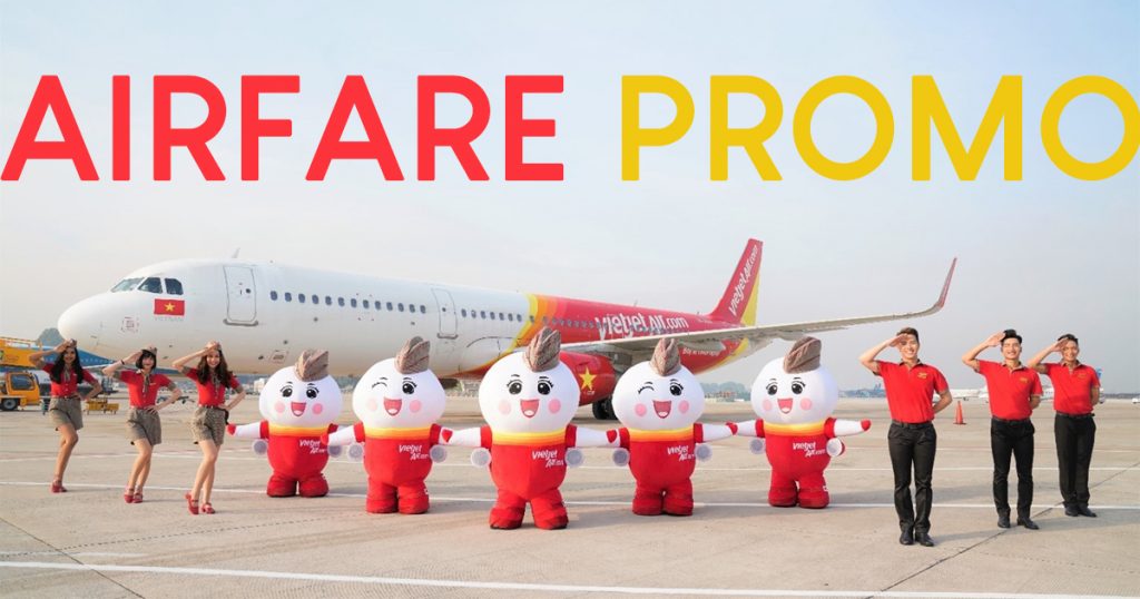 EYES HERE! Promotional tickets as low as MYR0 available at VietJet from 24 – 26 September 2019 - Alvinology