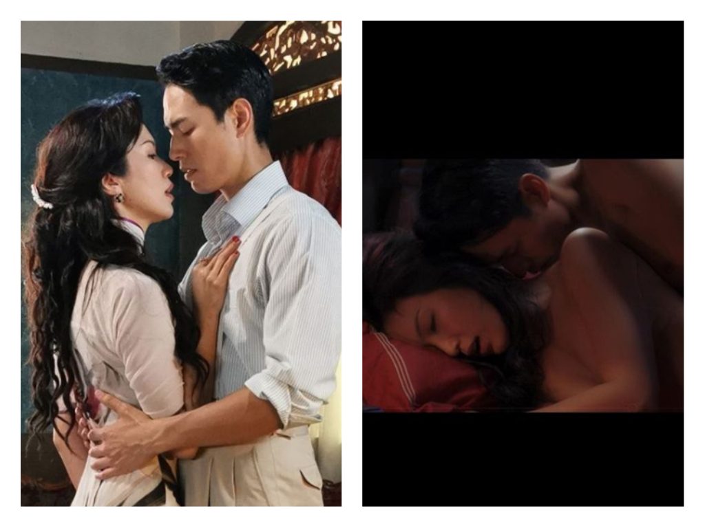 Joanne Peh nude scene with Taiwanese model Jeff Chou appears in "Last Madame" drama - Alvinology