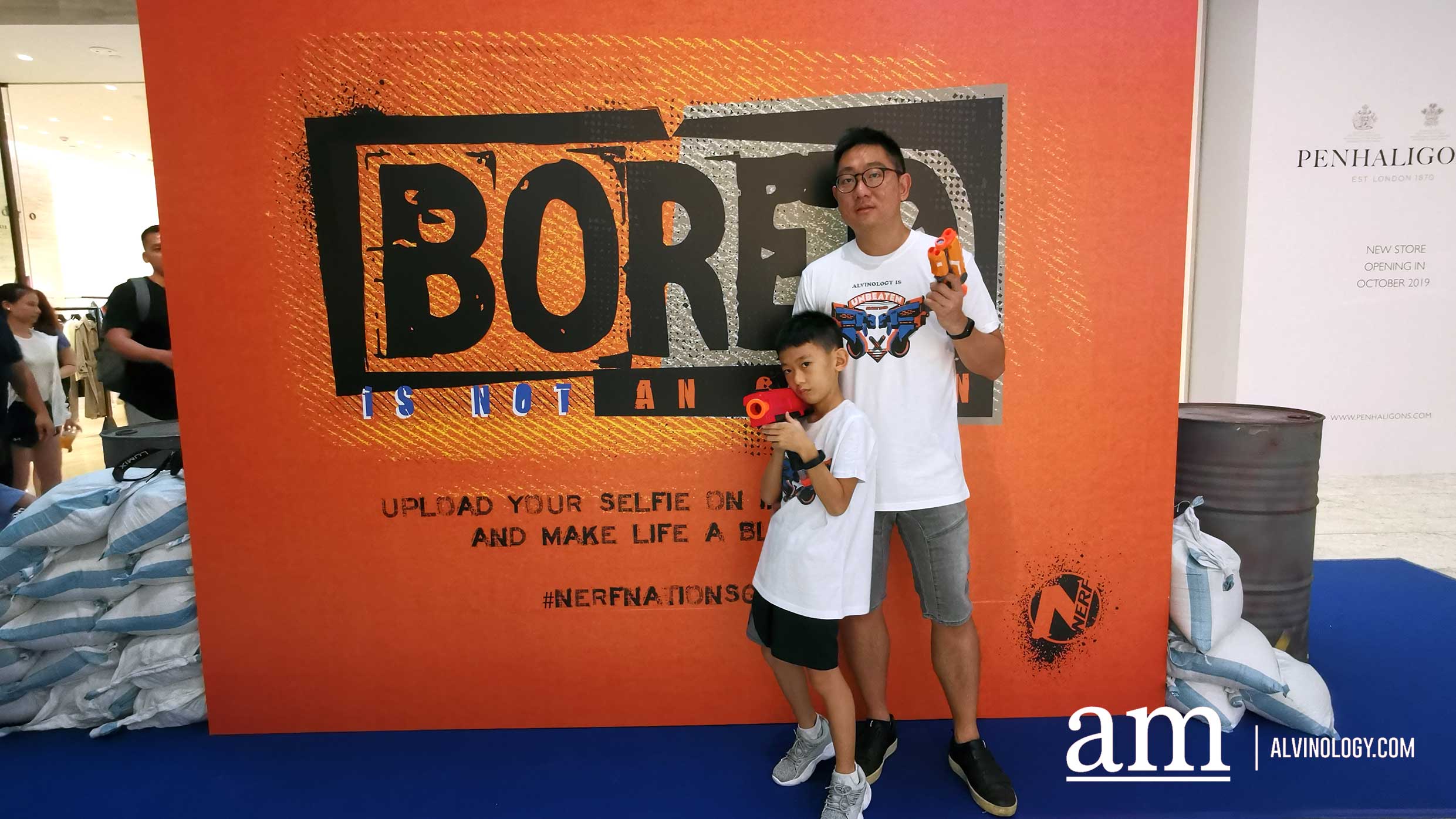 NERF x Robinsons First Ever Pop-up Store in Singapore at Raffles City - Alvinology