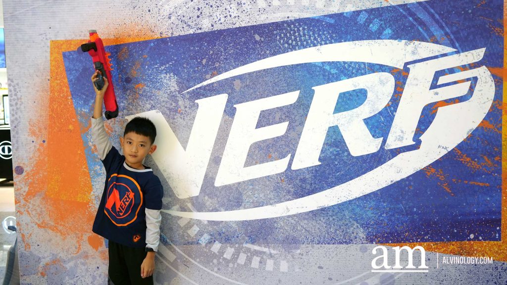 NERF x Robinsons First Ever Pop-up Store in Singapore at Raffles City - Alvinology