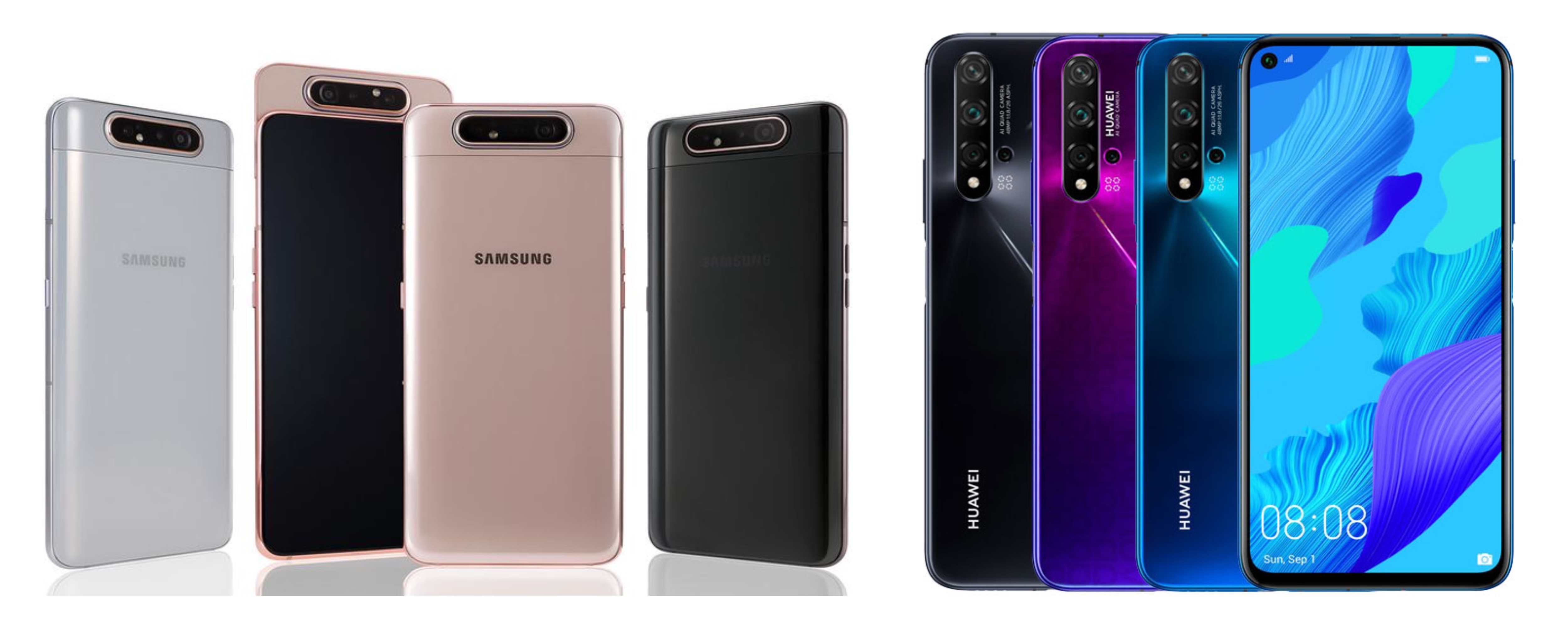 Samsung Galaxy A80 vs Huawei nova 5T: Which mid-range smartphone should you buy? - Alvinology