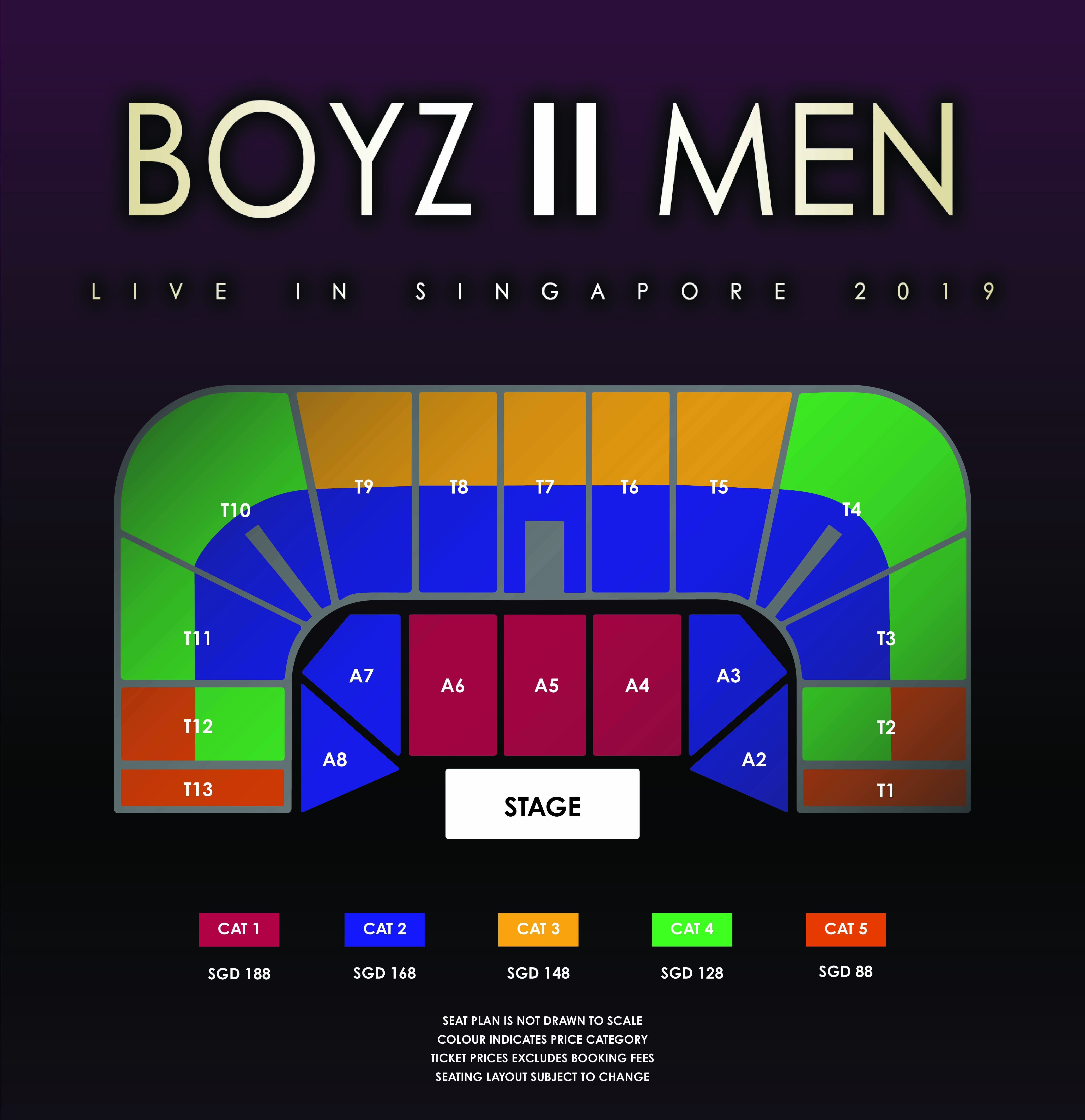 Boyz Ii Men Las Vegas Seating Chart