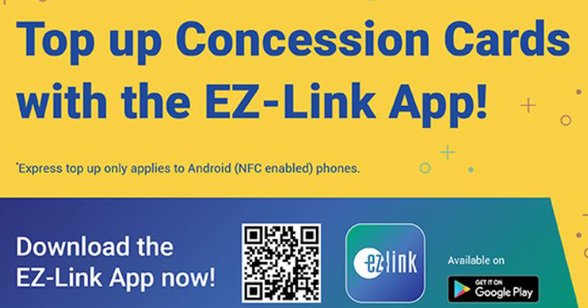 New EZ-Link Express Top Up function turns phones into portable top-up devices - Alvinology