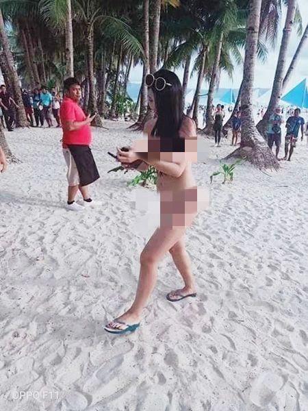 Taiwanese tourist in Boracay arrested and fined for wearing white bikini Taiwanese tourist in Boracay arrested and fined for wearing white bikini - Alvinology