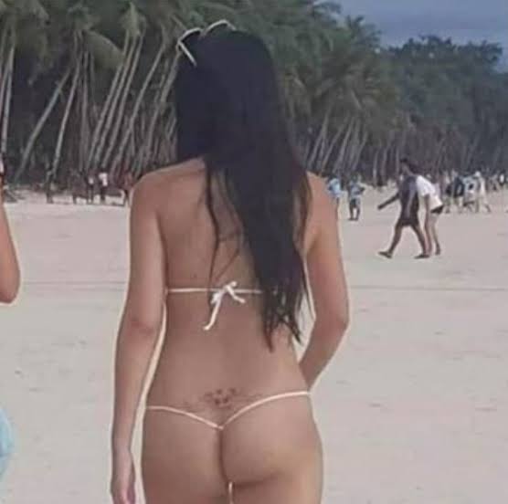 Boyfriend of Taiwanese woman arrested for wearing string bikini in Boracay takes blame for scandalous outfit - Alvinology