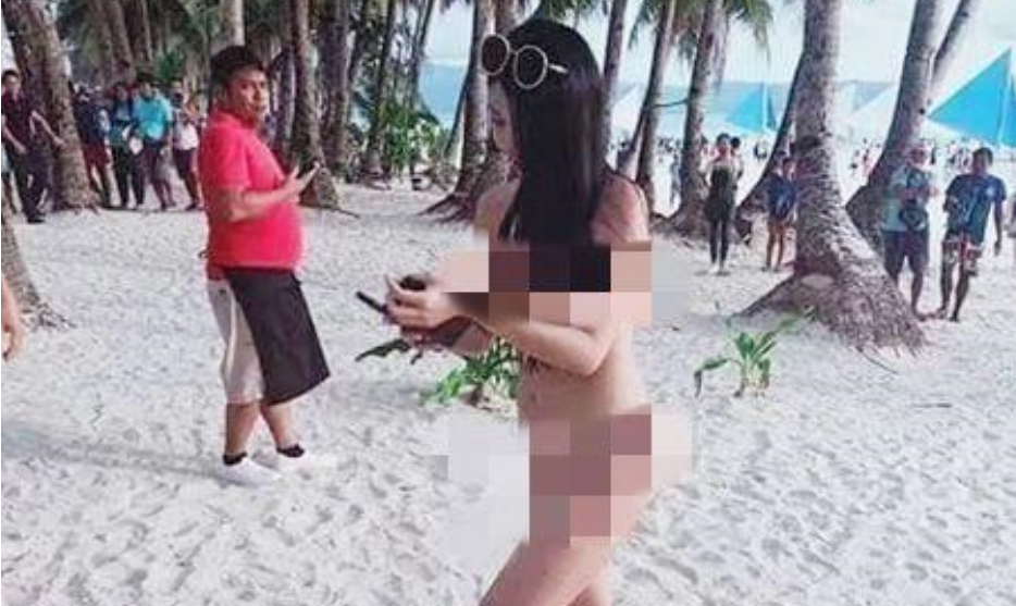 Taiwanese tourist in Boracay arrested and fined for wearing white bikini - Alvinology