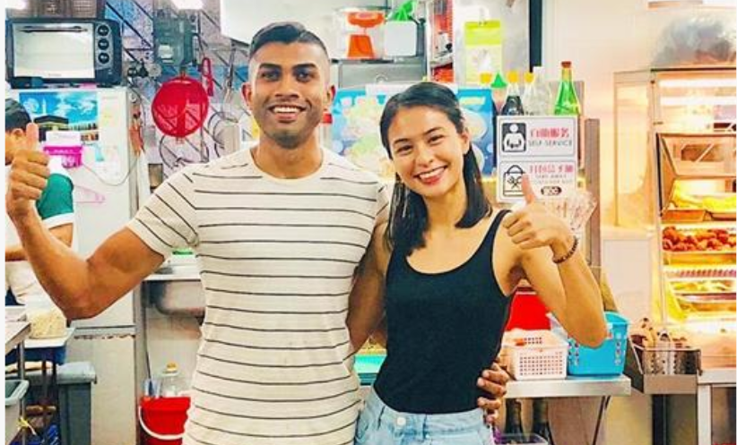 Hot interracial couple give up corporate jobs to sell fishball noodles in Toa Payoh - Alvinology
