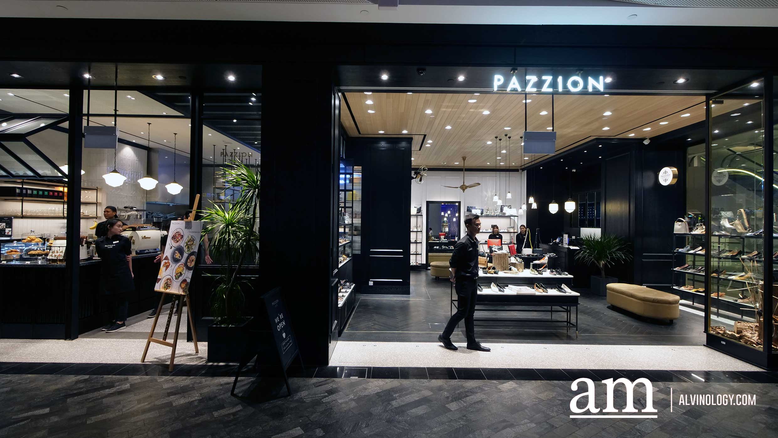 Shoes, Handbags and Food can Go Together - Only at PAZZION Café at JEWEL Changi Airport - Alvinology