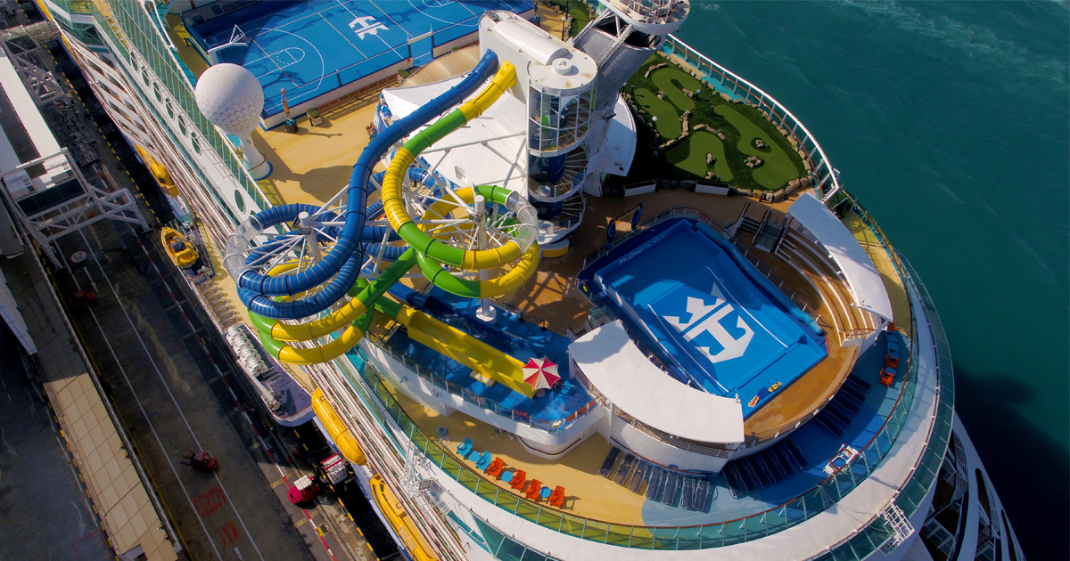 Voyager of the Seas debuts new Perfect Storm waterslides and Battle for Planet Z laser tag onboard - Alvinology