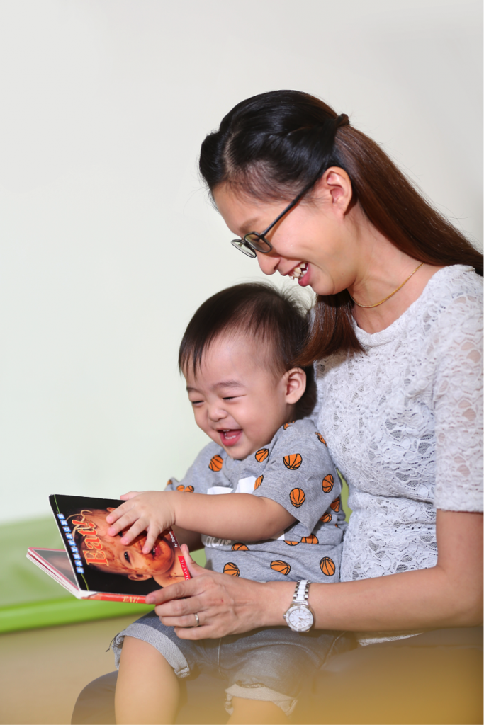 A child feels safe, secure, and can learn better when there is a strong relationship with the caregiver.