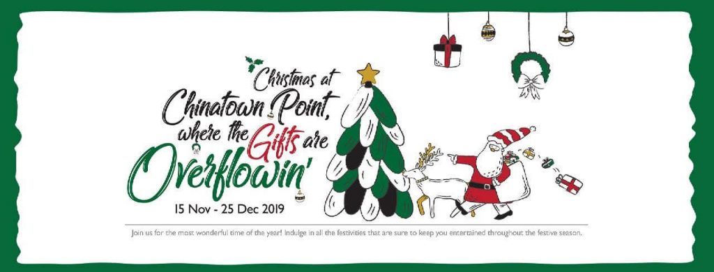 Do your Christmas shopping at Chinatown Point and receive rewards - Alvinology