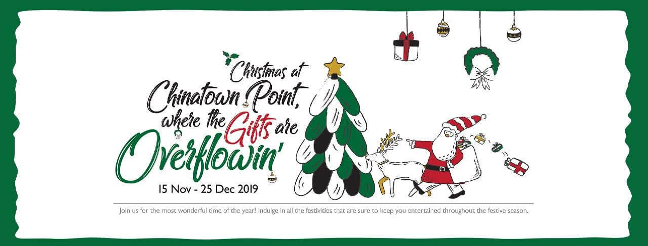 Do your Christmas shopping at Chinatown Point and receive rewards - Alvinology