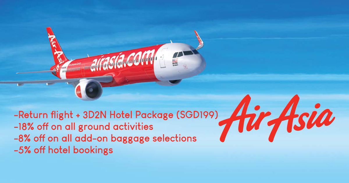Fly for as low as S$8! AirAsia runs 18th Anniversary promotion from today till 1 December – don’t miss it! - Alvinology