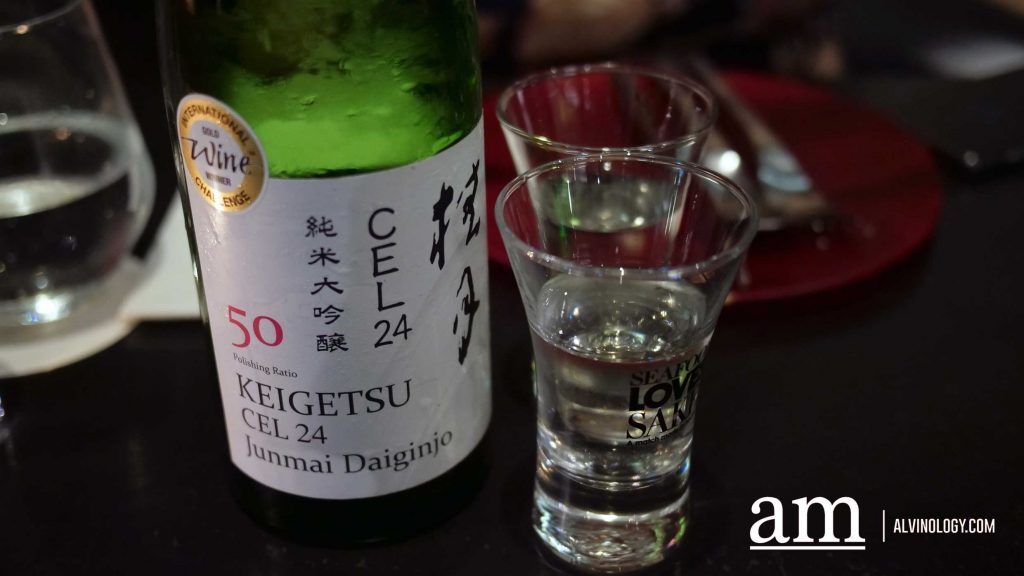Seafood Loves Sake at FOC Restaurant KATAFUNE Tokubetsu Honjozo