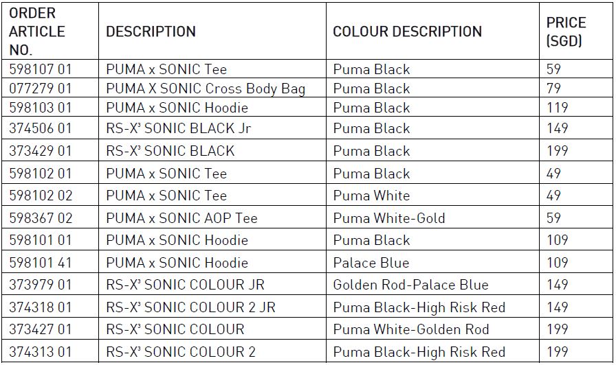 These new PUMA Sonic the Hedgehog and Rubik-themed collections will break your bank These new PUMA Sonic the Hedgehog and Rubik-themed collections will break your bank - Alvinology