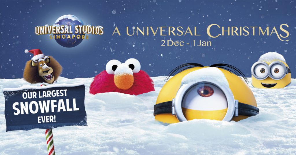 Experience the Largest-Ever Snowfall, Glowing Oceans, and more this Christmas at Resorts World Sentosa! - Alvinology