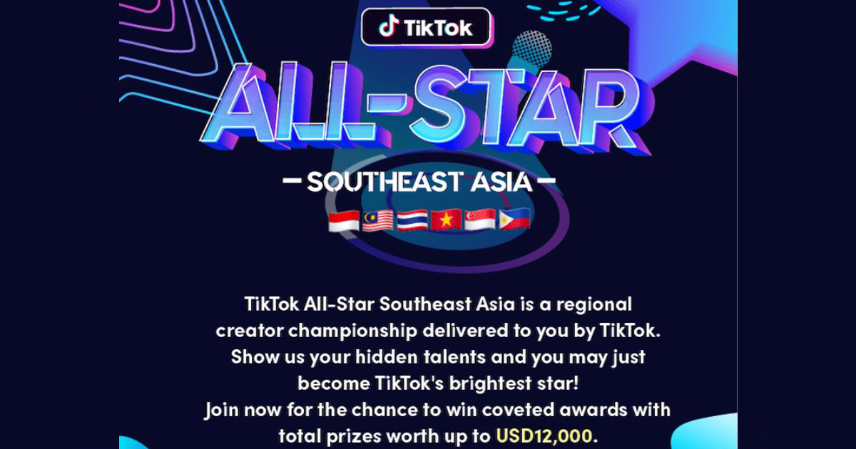 TikTok invites all Singaporeans to join the ‘All-Star Southeast Asia 2019’ Talent Search Contest and win $1,000! - Alvinology