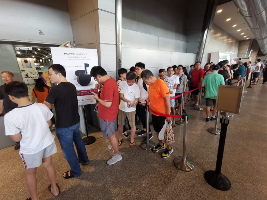 HUAWEI FreeBuds 3 Draws Crowd at SITEX 2019 at Singapore EXPO - Alvinology