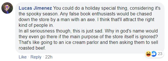 Bookstore bans in-store photography after "fake bookworms" just go in for photos and leave without buying - Alvinology