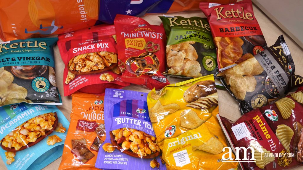 Brand New Snacks at 7 Eleven from Japan, USA and Korea for your Festive Celebrations from just S$1.80 - Alvinology
