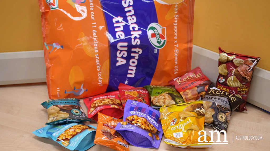 Brand New Snacks at 7 Eleven from Japan, USA and Korea for your Festive Celebrations from just S$1.80 - Alvinology
