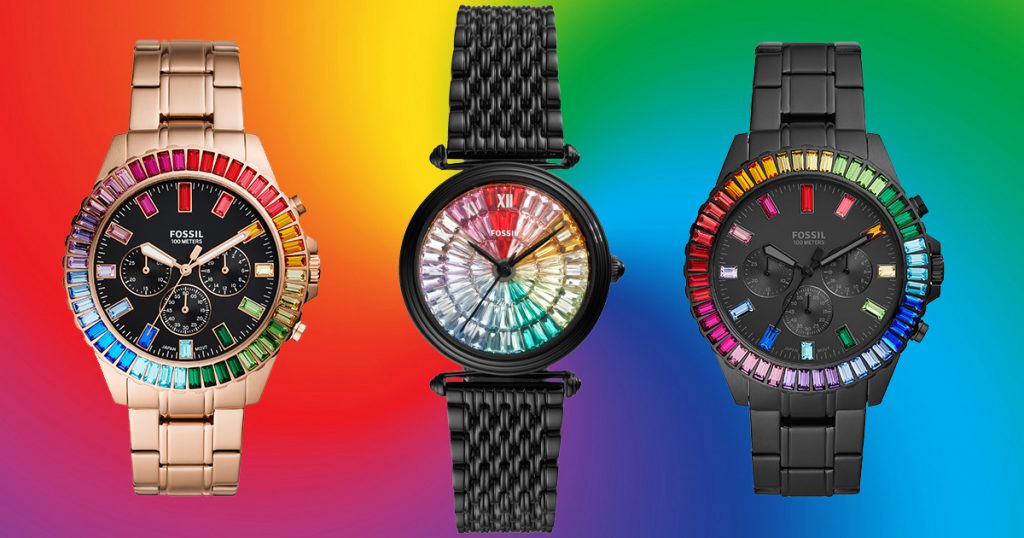 These Limited-edition Rainbow Watches by Fossil will bring vibrant colours to any outfit this festive season for only S$369 apiece - Alvinology