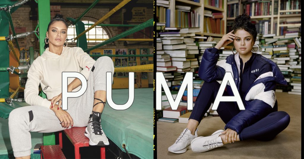 Adriana Lima and Selena Gomez collaborates with PUMA to bring these tough, stylish AW19 collection - Alvinology