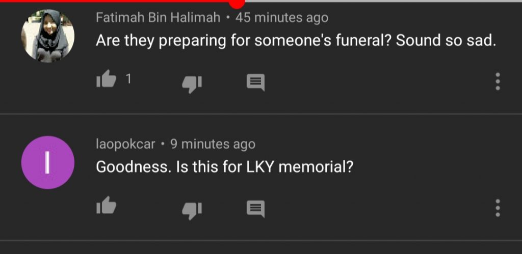 Netizens slam new Ramli Sarip Majulah Singapura Singapore national anthem video, use #funeral in comments - Alvinology