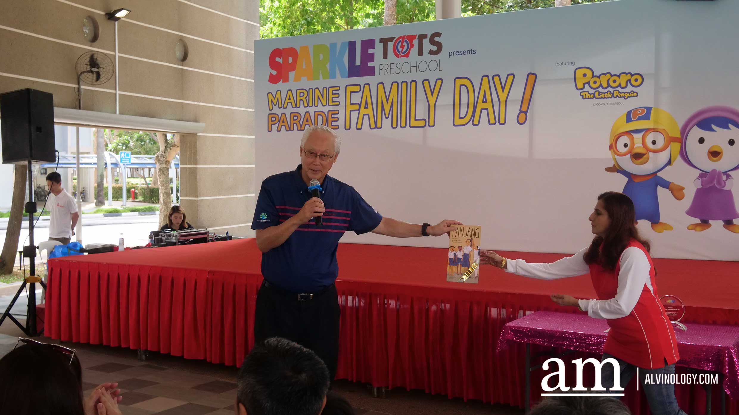ESM Goh Chok Tong launches a Children Book - Panjang: The Tall Boy Who Became Prime Minister - Alvinology