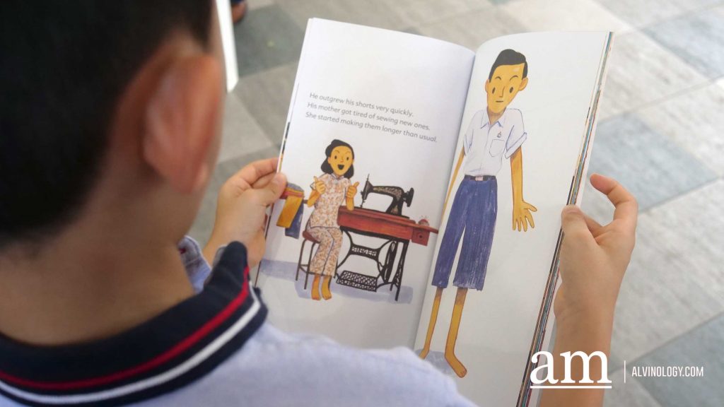 ESM Goh Chok Tong launches a Children Book - Panjang: The Tall Boy Who Became Prime Minister - Alvinology