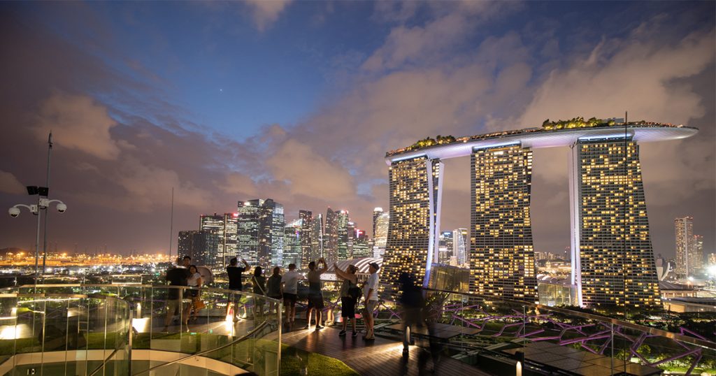 The new Supertree Observatory atop Gardens by the Bay’s Tallest Supertree offers unblocked 360-degree views of Marina Bay - Alvinology