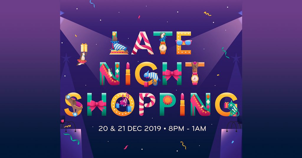 Late-Night Shopping is happening at VivoCity this 20 and 21 December – here are all the great deals you need to know! - Alvinology