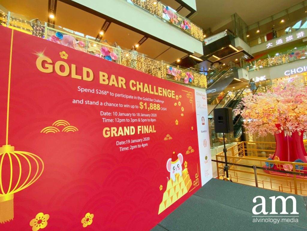 Lift a 10kg gold bar at Chinatown Point and stand a chance to win up to $1,888* CASH! - Alvinology