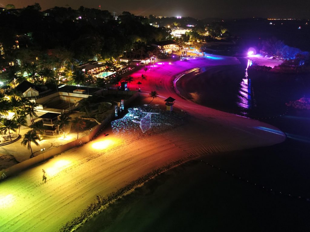 Sentosa unveils Magical Shores at Siloso - Immersive light and sound attraction, free all year round! - Alvinology