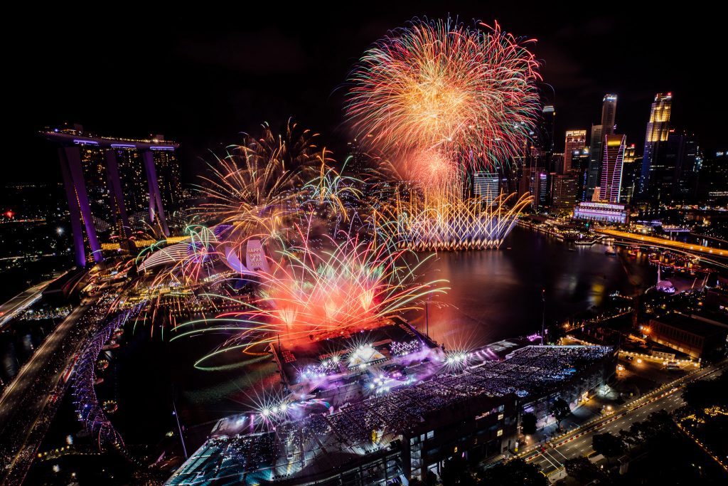 2019/20 New Year Countdown Recap around Singapore - Alvinology
