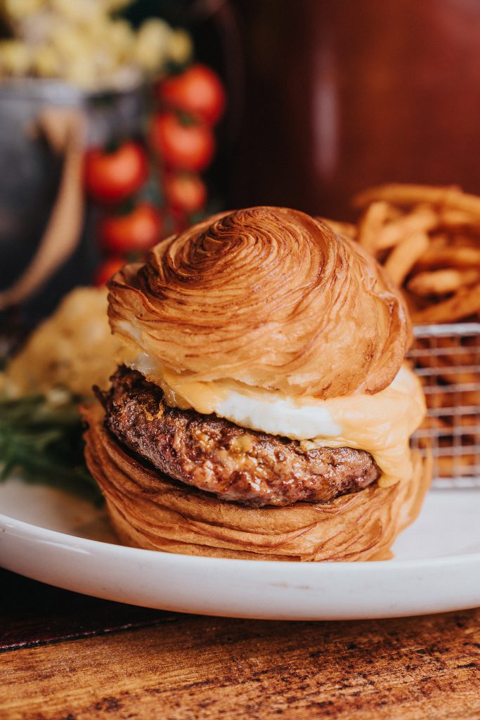 The Croburg - Singapore’s most buttery croissant-burger with a juicy wagyu patty is now on available Spize! - Alvinology