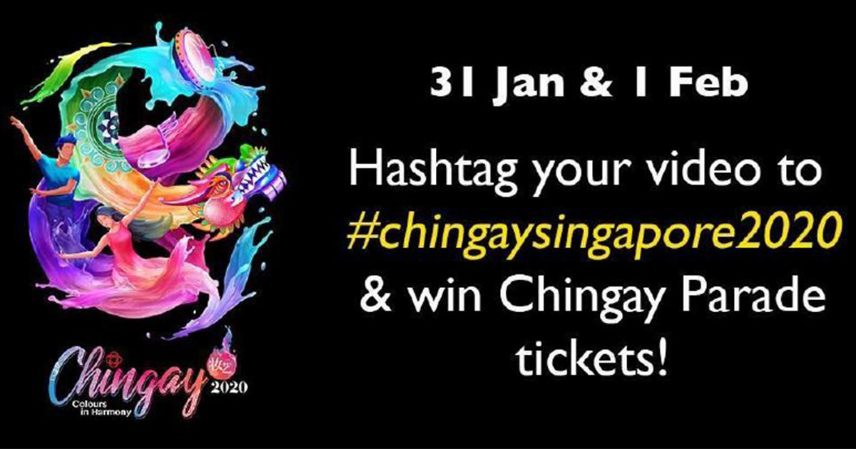 Here’s how to get free tickets for the Chingay Parade happening this 31 January and 1 February - Alvinology