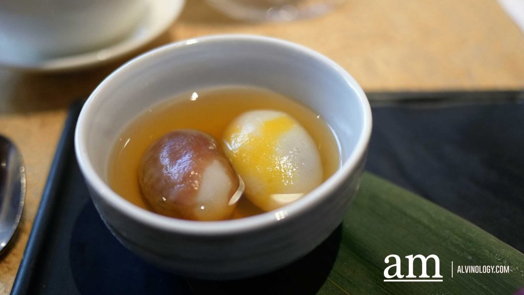 CNY High Tea at Tian Fu Tea Room @ PARKROYAL on Beach Road Glutinous Rice Dumpling with Ginger Soup