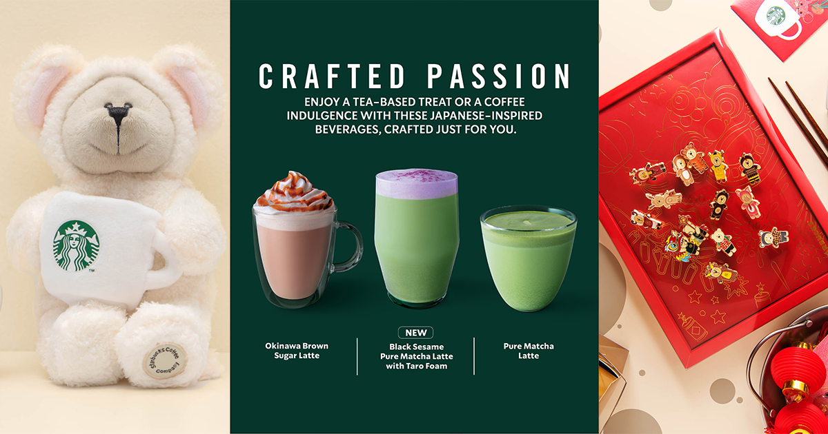 All the Pure Matcha Love and Goodies for 2020 you can find and collect at Starbucks today! - Alvinology