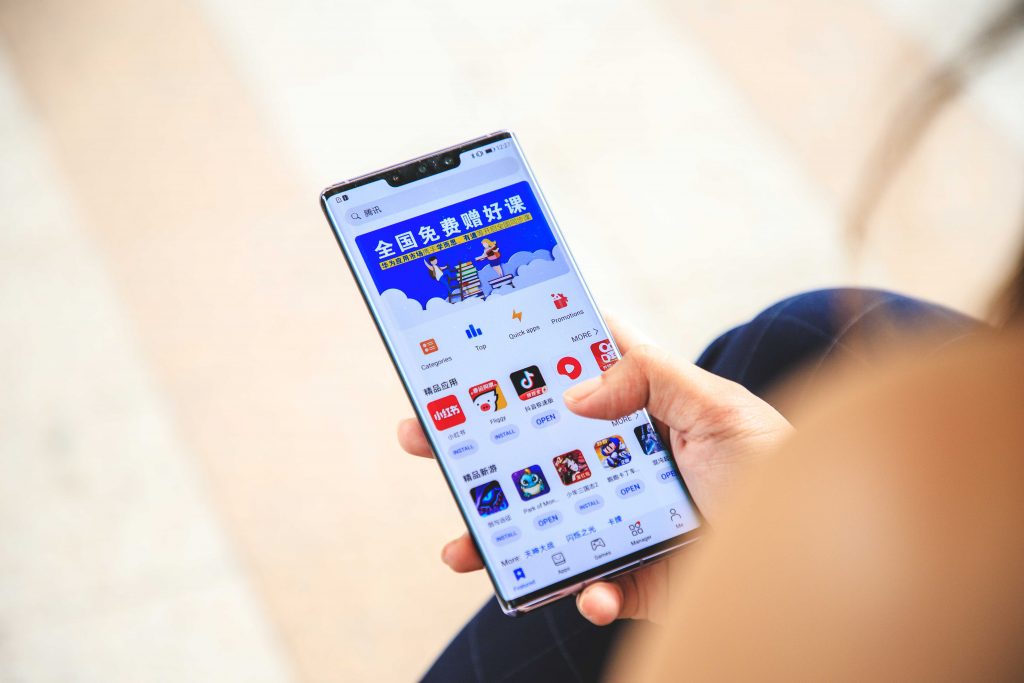 You can download your favourite apps from Huawei's AppGallery.