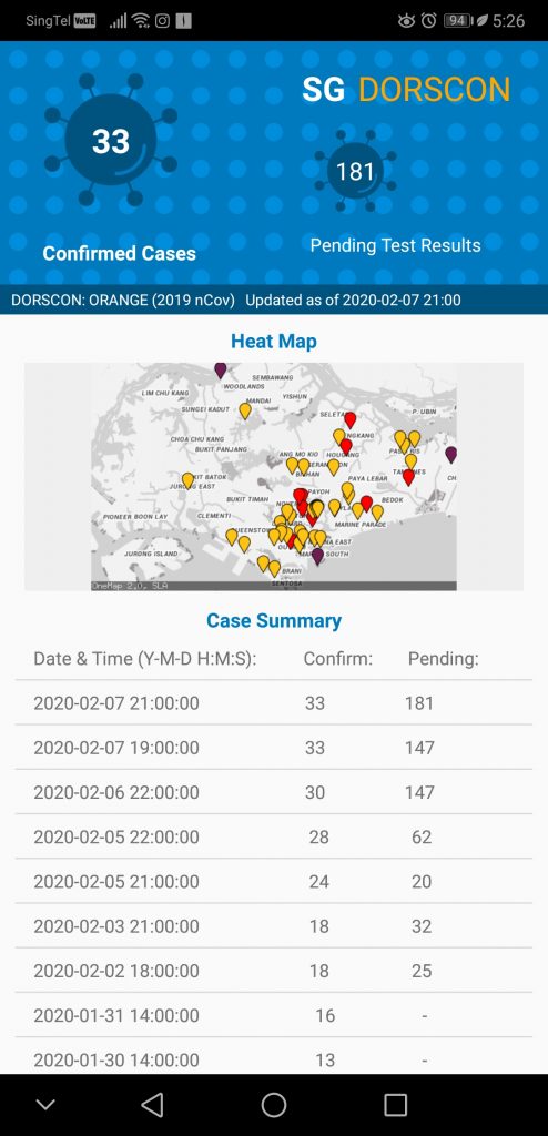 Have you seen these maps which claim to plot all confirmed nCoV cases in Singapore? - Alvinology