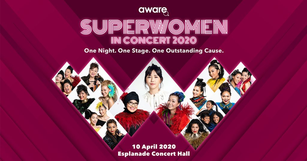 Superwomen in Concert 2020 - all-female line-up led by Stefanie Sun, Rahimah Rahim, Joanna Dong [get tickets here] - Alvinology