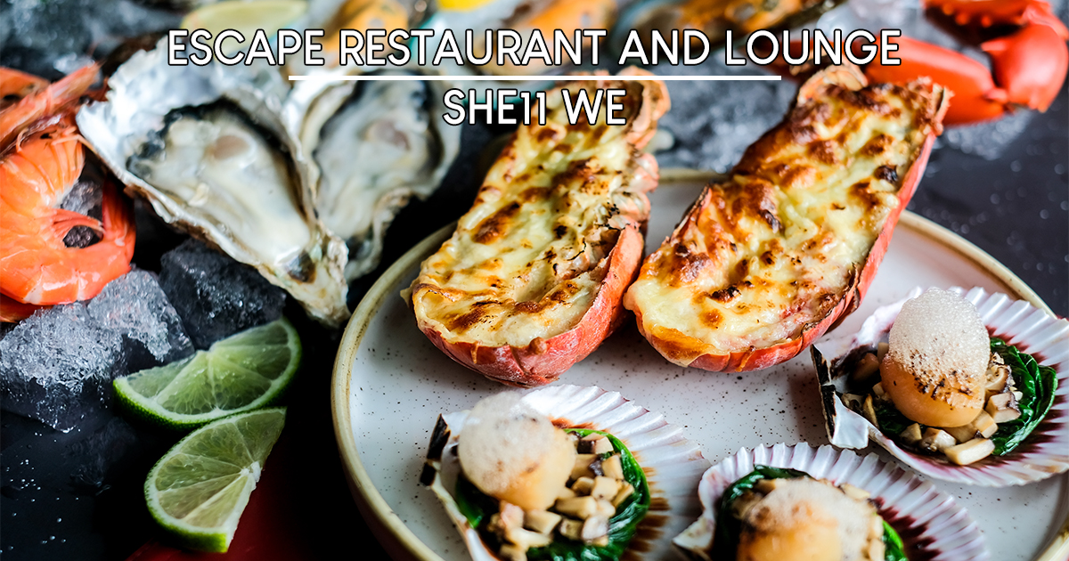 Enjoy Abundant Seafood Treasures and win 1-night One Farrer Hotel stay at Escape Restaurant and Lounge this April to May 2020 - Alvinology