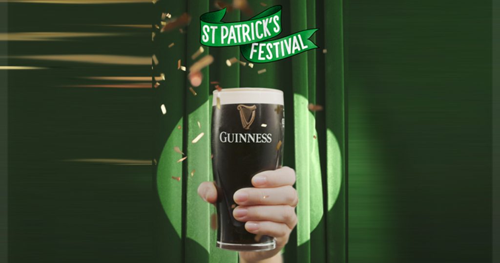 [EYES HERE] Guinness is giving away 10,000 Beers across Singapore this St. Patrick’s Day! - Alvinology