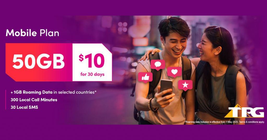 [PROMO] TPG offers $10 no-contract mobile plan with 50GB data, 300 minutes local calls, and 30 local SMS - Alvinology