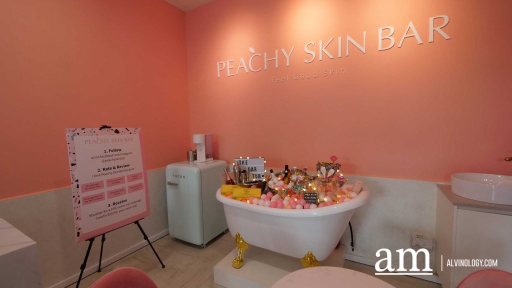 [Review] Peachy Skin Bar - Singapore's First Bespoke Membership Skin Bar - Alvinology