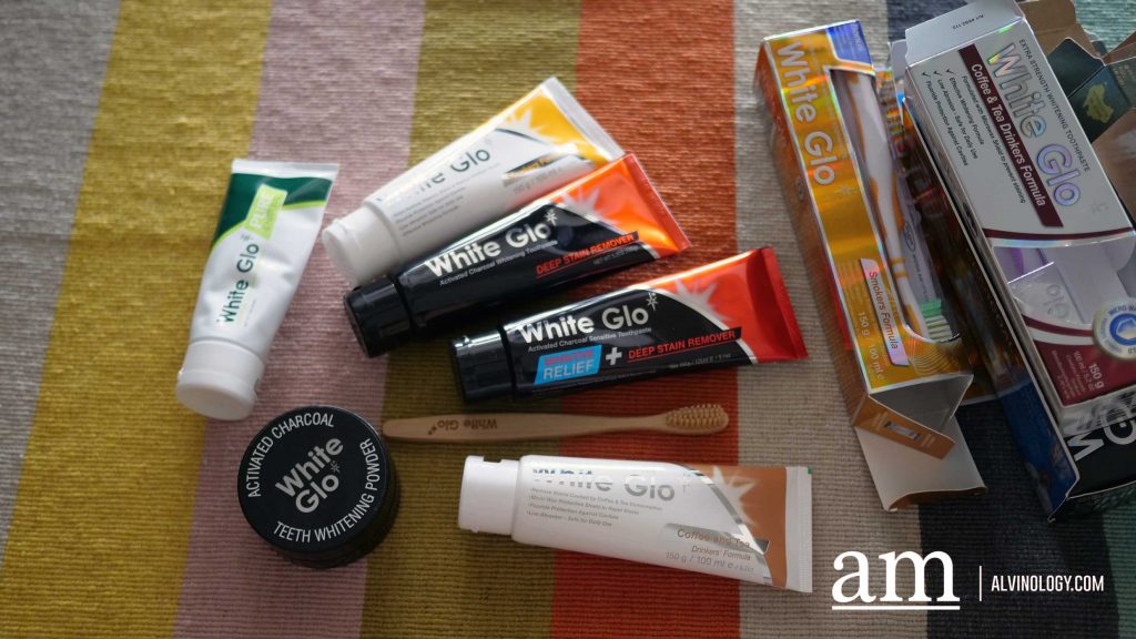 Pearly White Teeth with White Glo Singapore - Alvinology