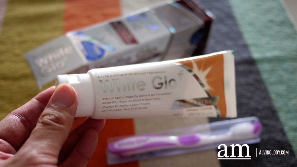 Pearly White Teeth with White Glo Singapore - Alvinology