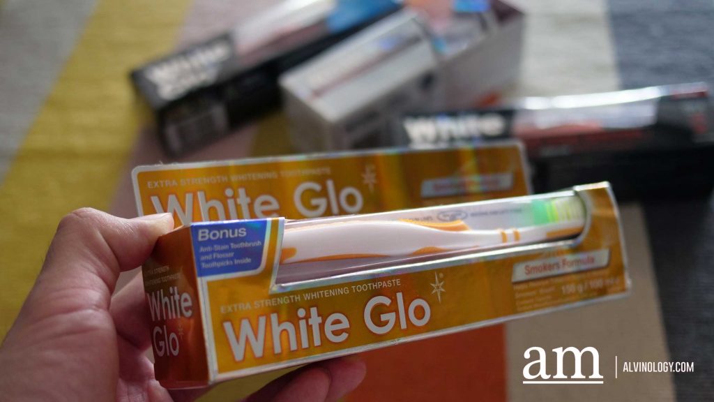 Pearly White Teeth with White Glo Singapore - Alvinology