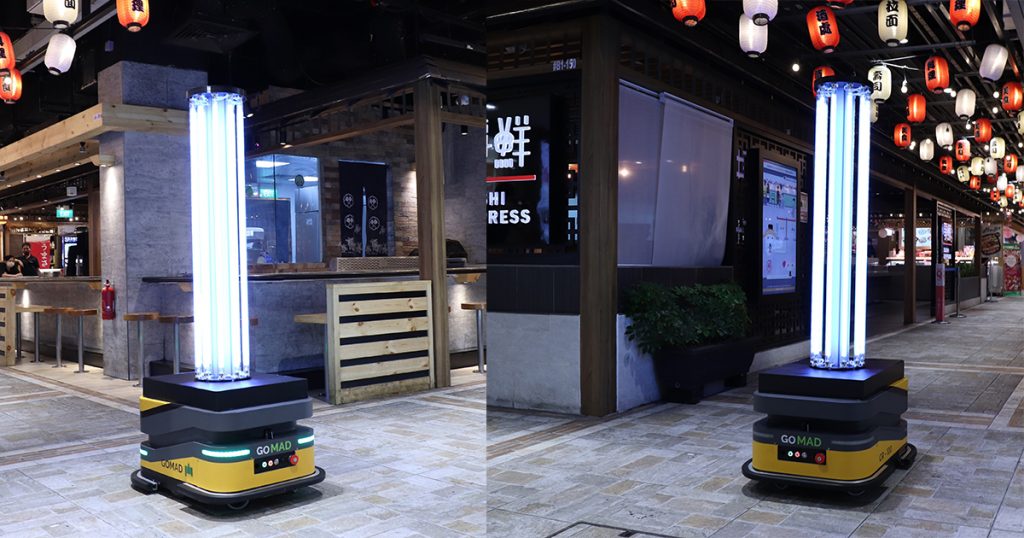 Frasers Property Malls to use UV-Disinfecting Mobile Robots to fight COVID-19 - first in Singapore - Alvinology